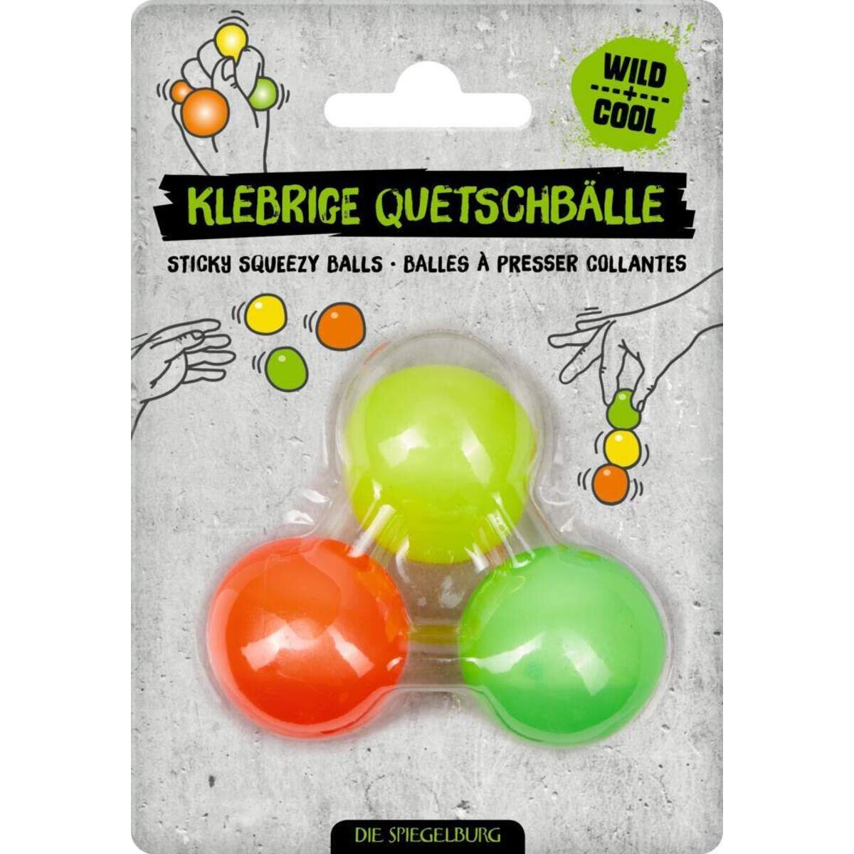 Die Spiegelburg Klebrige Quetschbälle Wild+Cool Klebrige Quetschbälle Wild+Cool