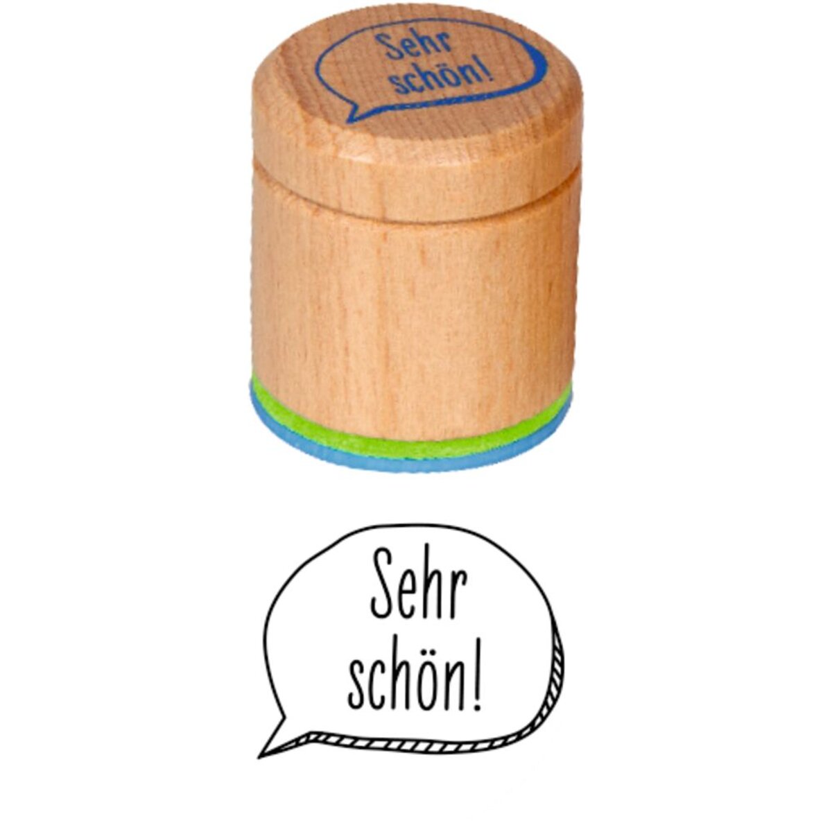 Die Spiegelburg Motivationsstempel - Bunte Geschenke, 1 Stück, 6-fach sortiert