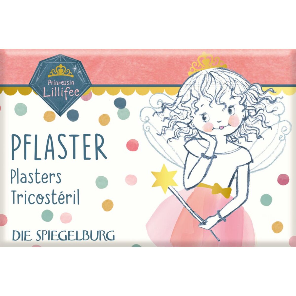 Die Spiegelburg Pflasterstrips (10 St.) - Prinzessin Lillifee (Glitter&Gold)