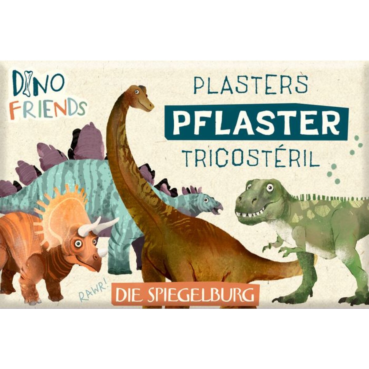 Die Spiegelburg Pflasterstrips (10 Stück) - Dino Friends