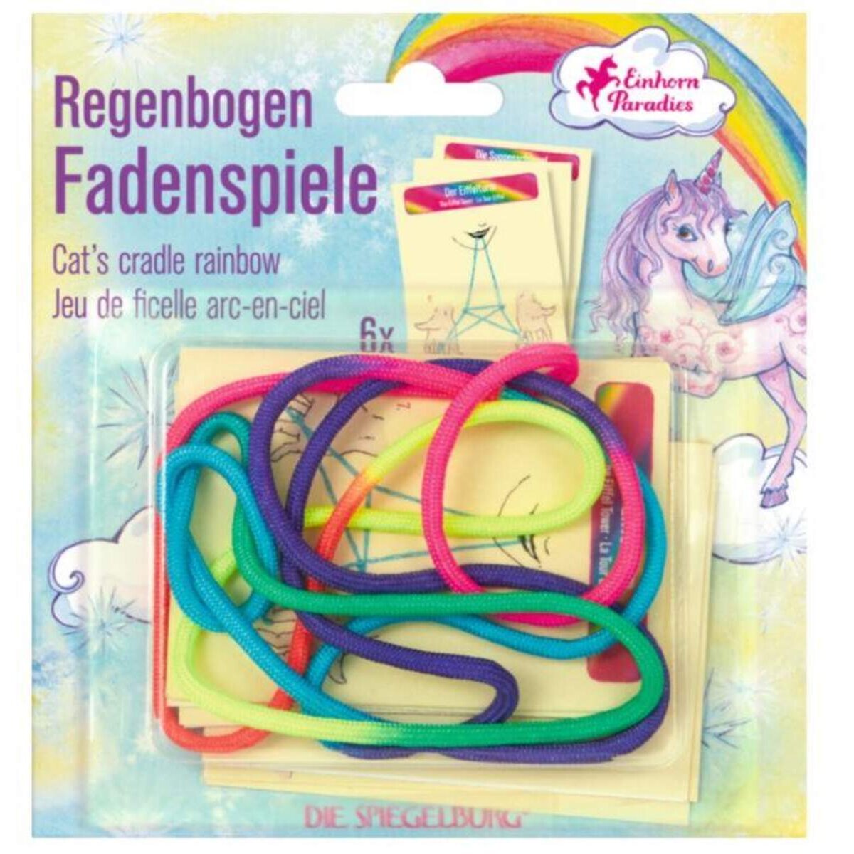 Die Spiegelburg Regenbogen Fadenspiele Einhorn-Paradies