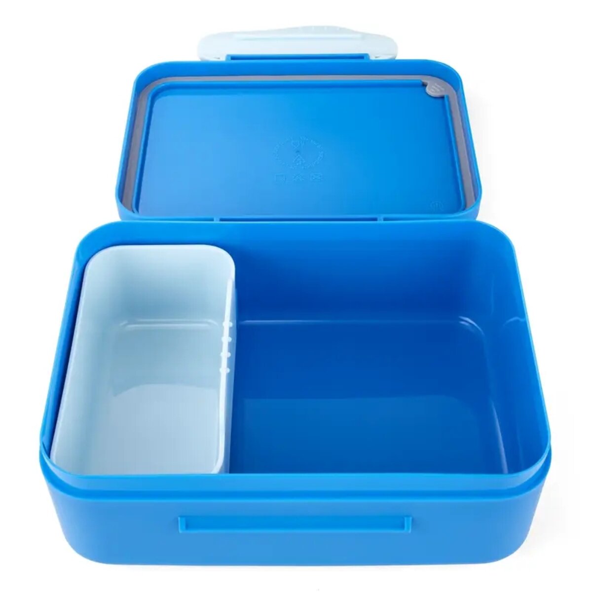 ergobag Brotdose Bärni blau türkis 0,5 x 17 x 12 cm besonders leicht und robust