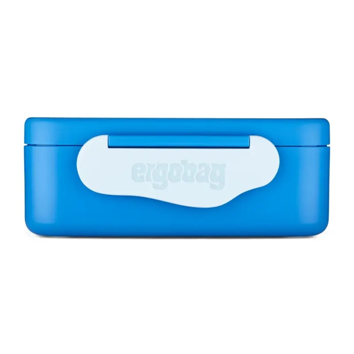 ergobag Brotdose Bärni blau türkis 0,5 x 17 x 12 cm besonders leicht und robust