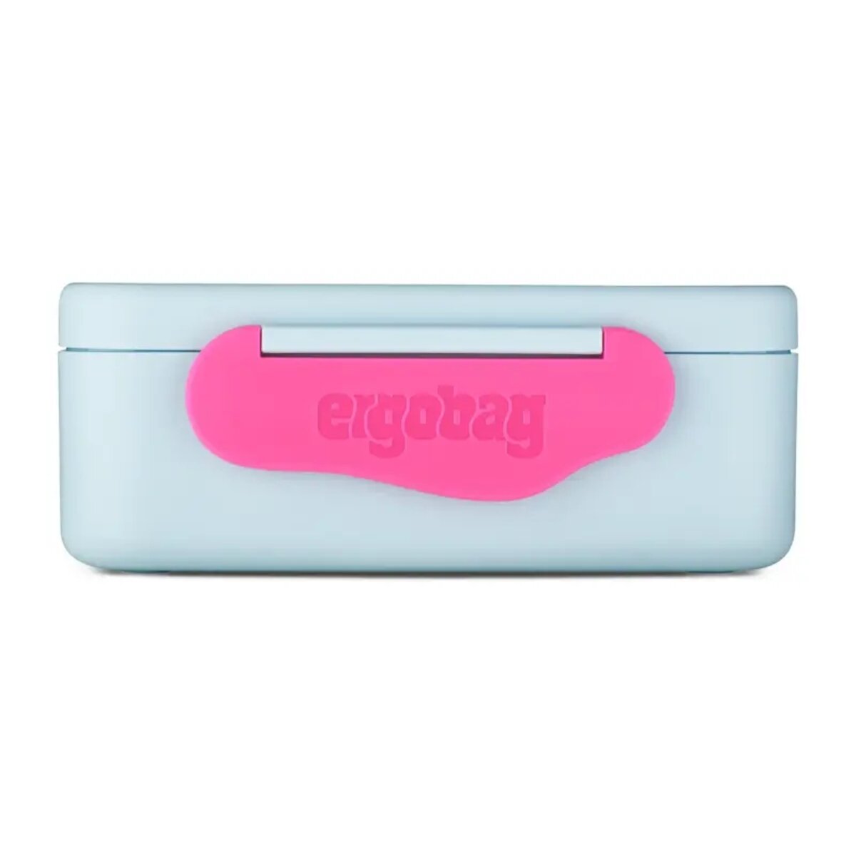 ergobag Brotdose Bubbles blau rosa 0,5 x 17 x 12 cm besonders leicht und robust