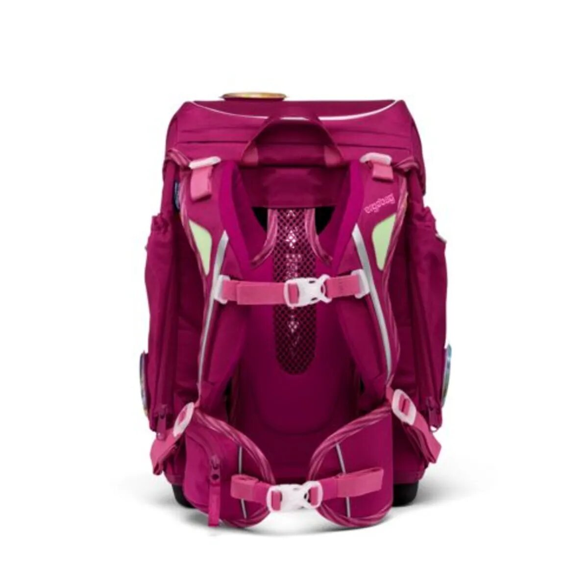ergobag CUBO Eco Hero Schulranzen-Set WaldzauBär, 5-teilig