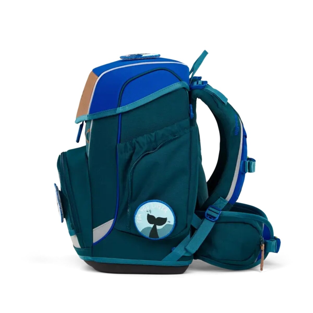 ergobag CUBO Schulranzen-Set ArktisforschBär, 5-teilig