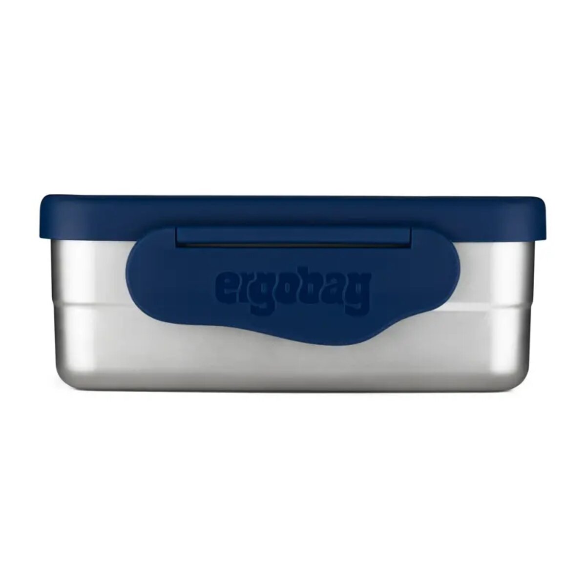 ergobag Edelstahl Brotdose blau 0,5 x 17 x 12 cm rostfrei