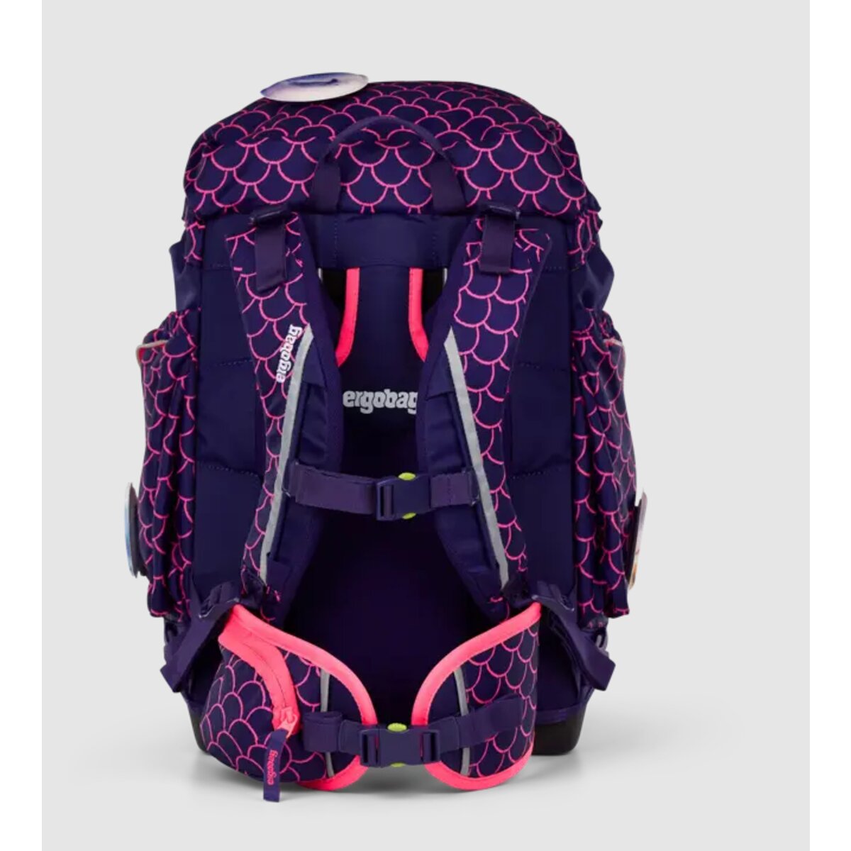 ergobag MAXI Schulrucksack-Set PerlentauchBär, 6-teilig