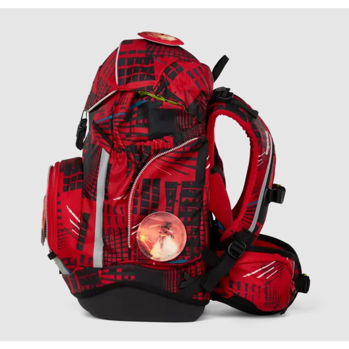 ergobag PACK Schulrucksack-Set AlarmBärreitschaft, 6-teilig