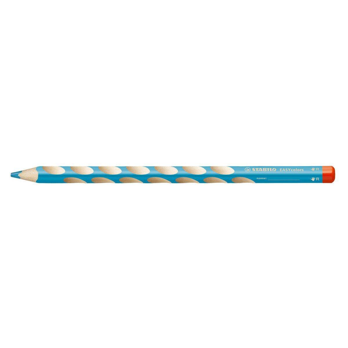 Ergonomischer Buntstift - STABILO EASYcolors - himmelblau - für Rechtshänder