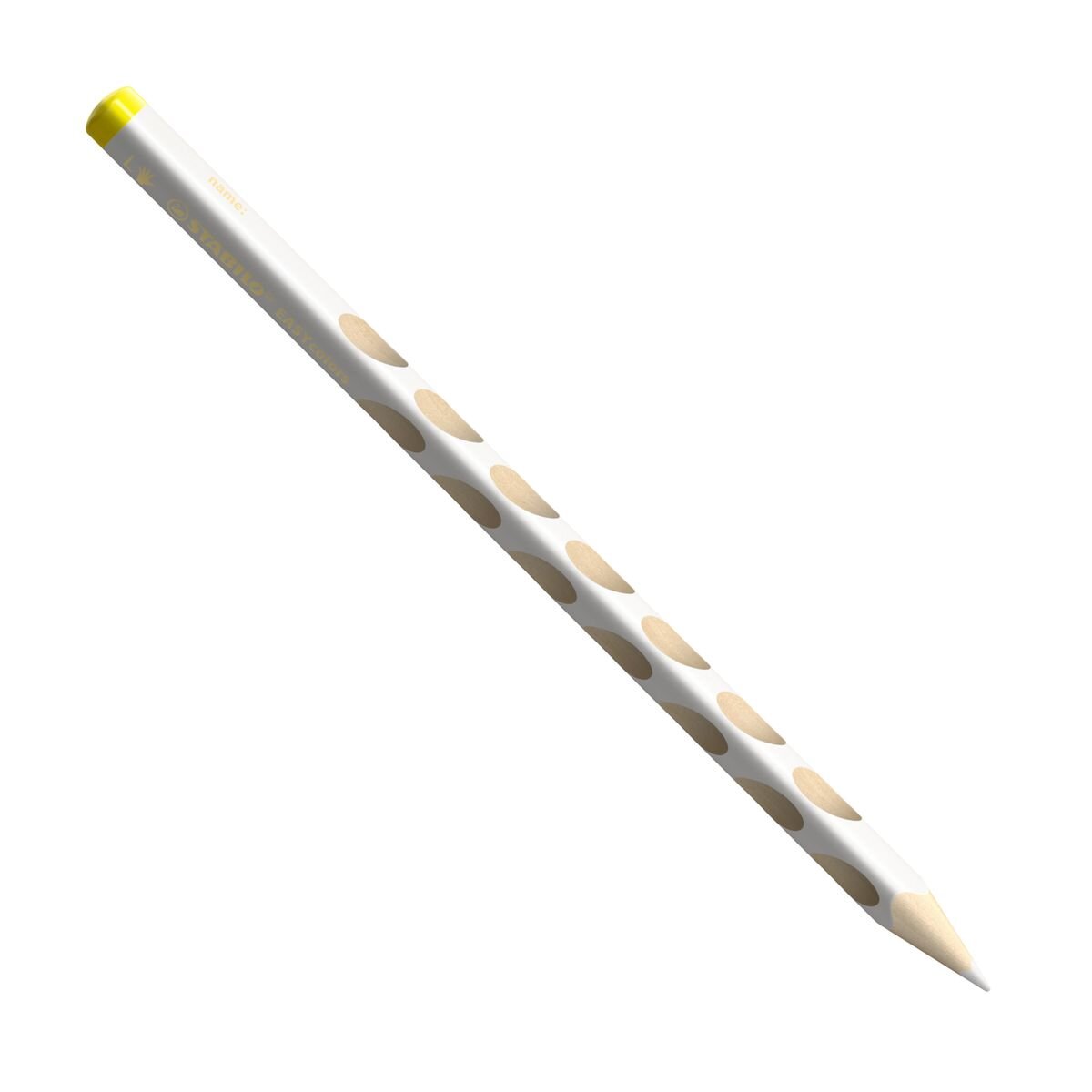 Ergonomischer Buntstift für Linkshänder - STABILO EASYcolors - Einzelstift - weiß