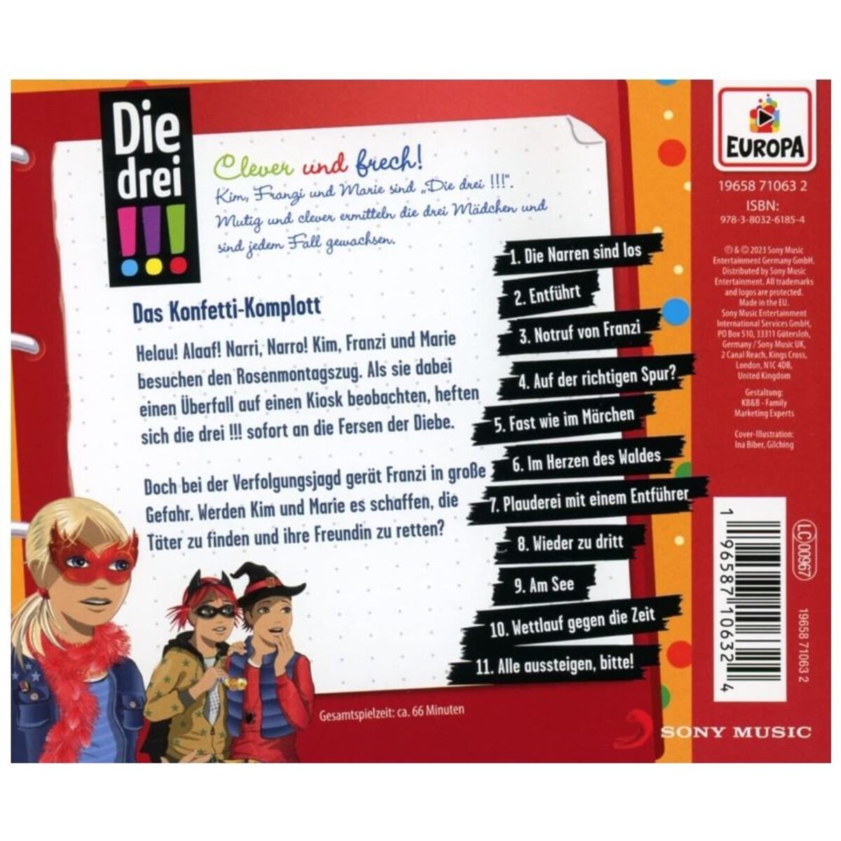Europa CD !!! 82 Das Konfetti-Komplott