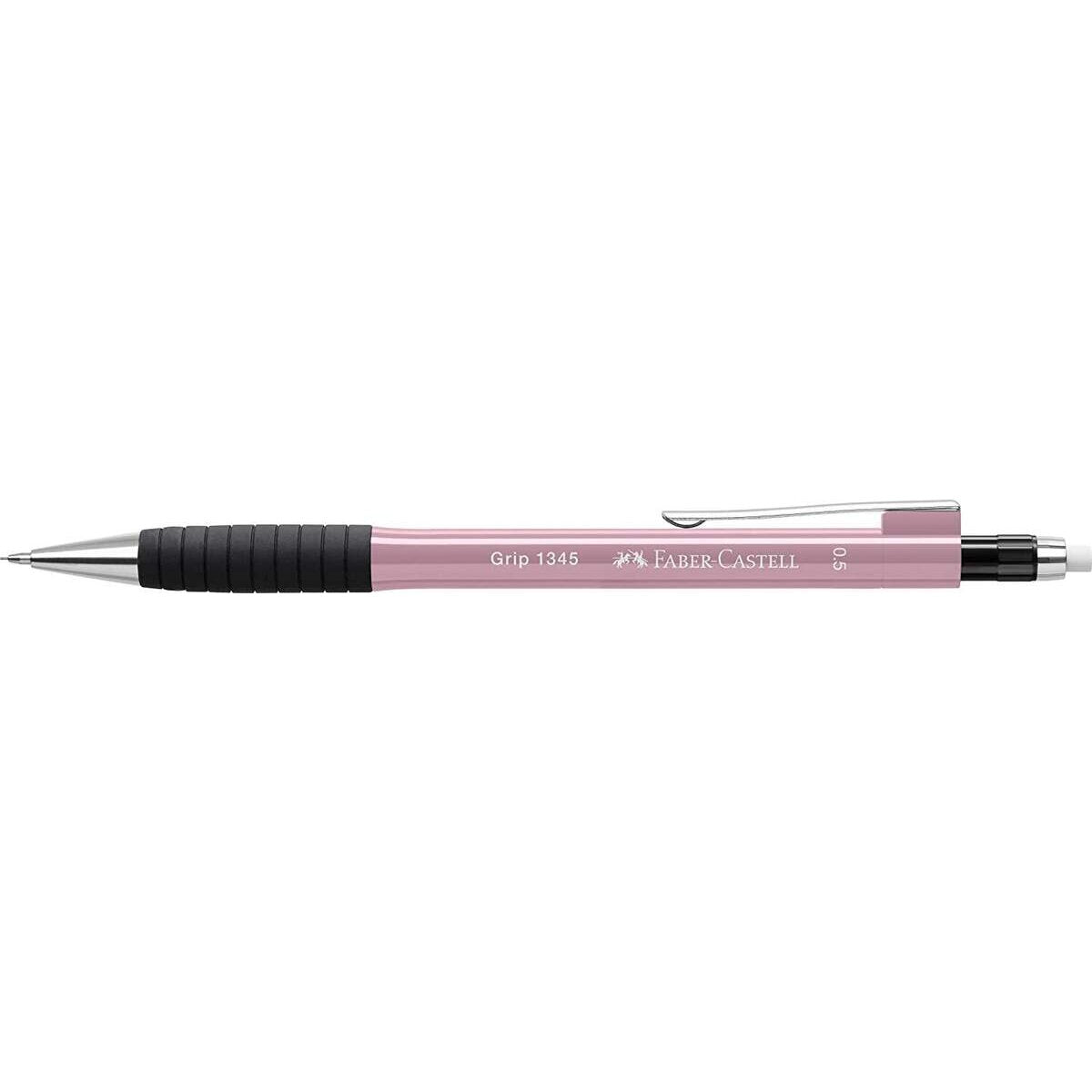 Faber-Castell - Druckbleistift GRIP 1345 rose shadows, Härtegrad B, Minenstärke 0.5 mm