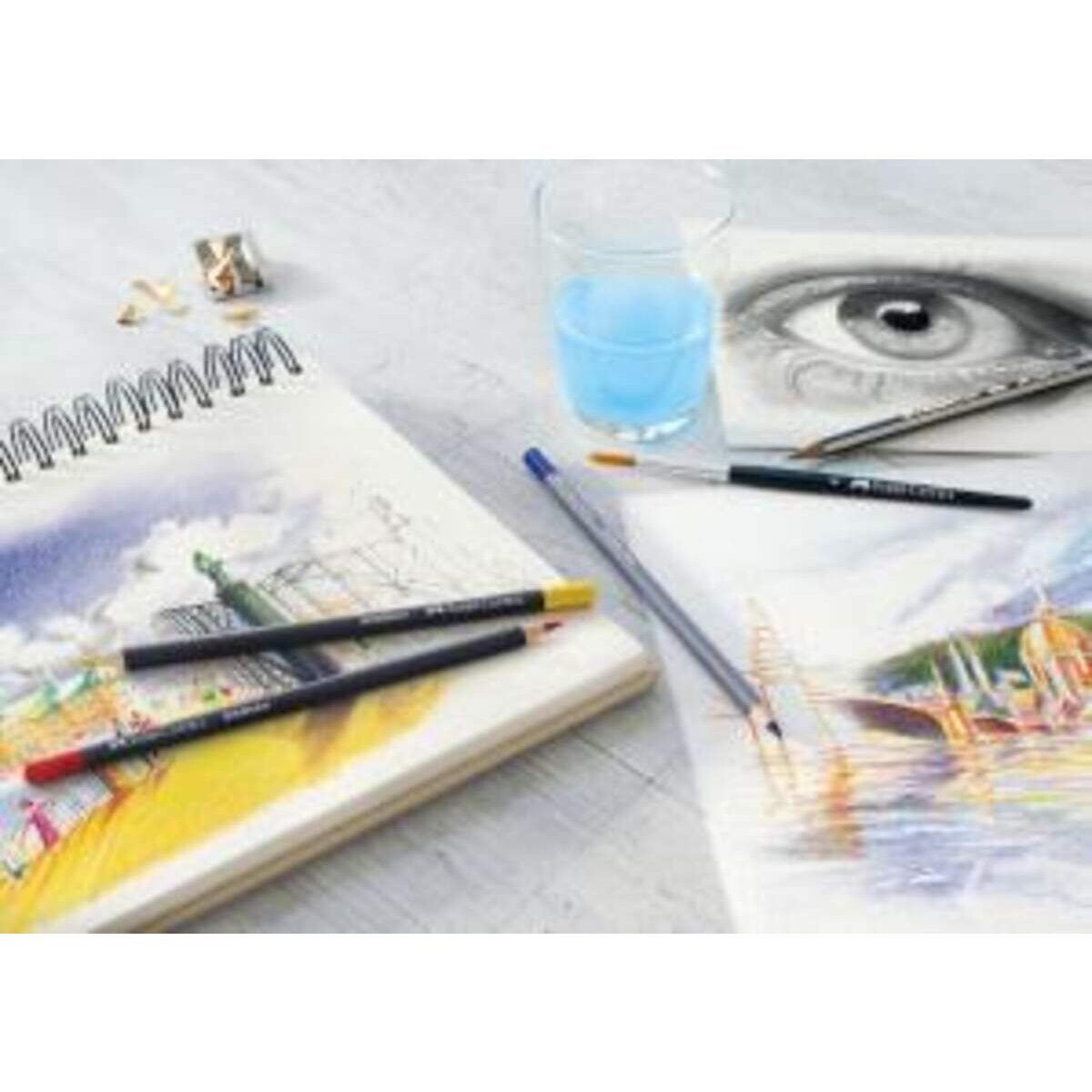 Faber-Castell Aquarellstifte Goldfaber, 12 Stück