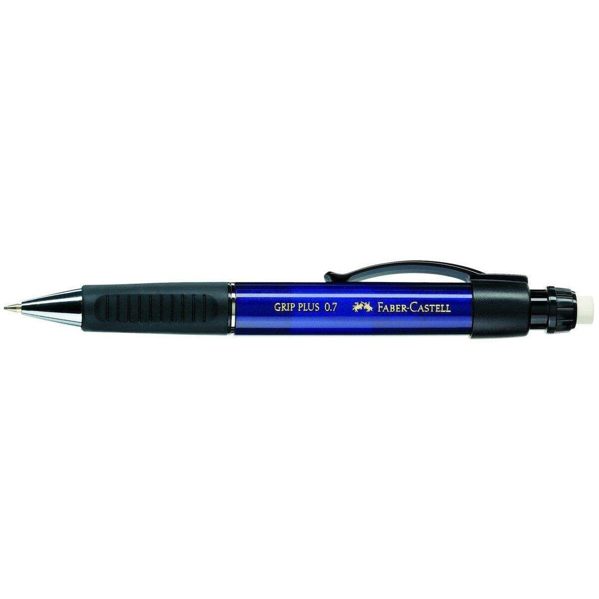 Faber-Castell Druckbleistift GRIP PLUS 07 mm metallic-blau