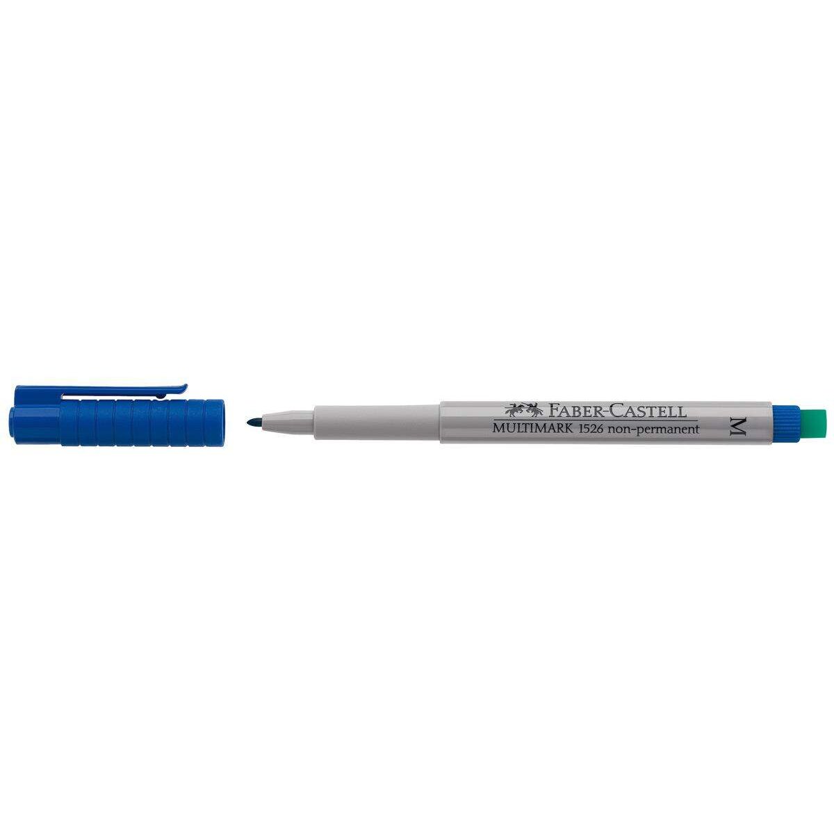Faber-Castell Marker Multimark, nonpermanent, M, blau