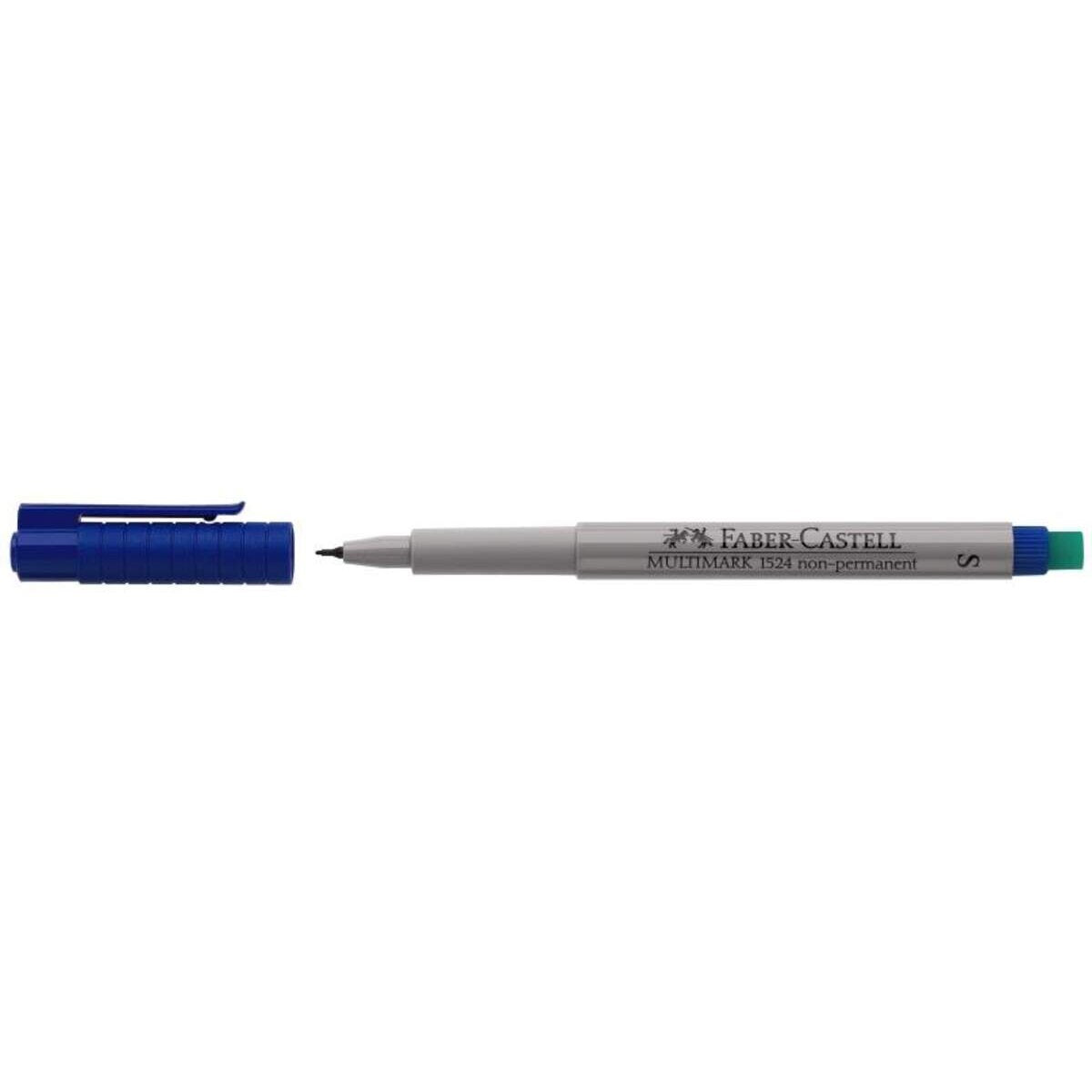 Faber-Castell Marker Multimark, nonpermanent, S, blau
