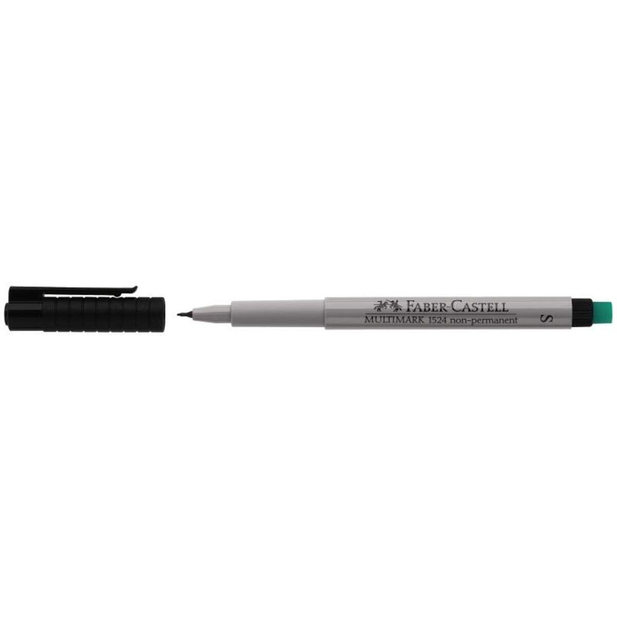 Faber-Castell Marker Multimark, nonpermanent, S, schwarz