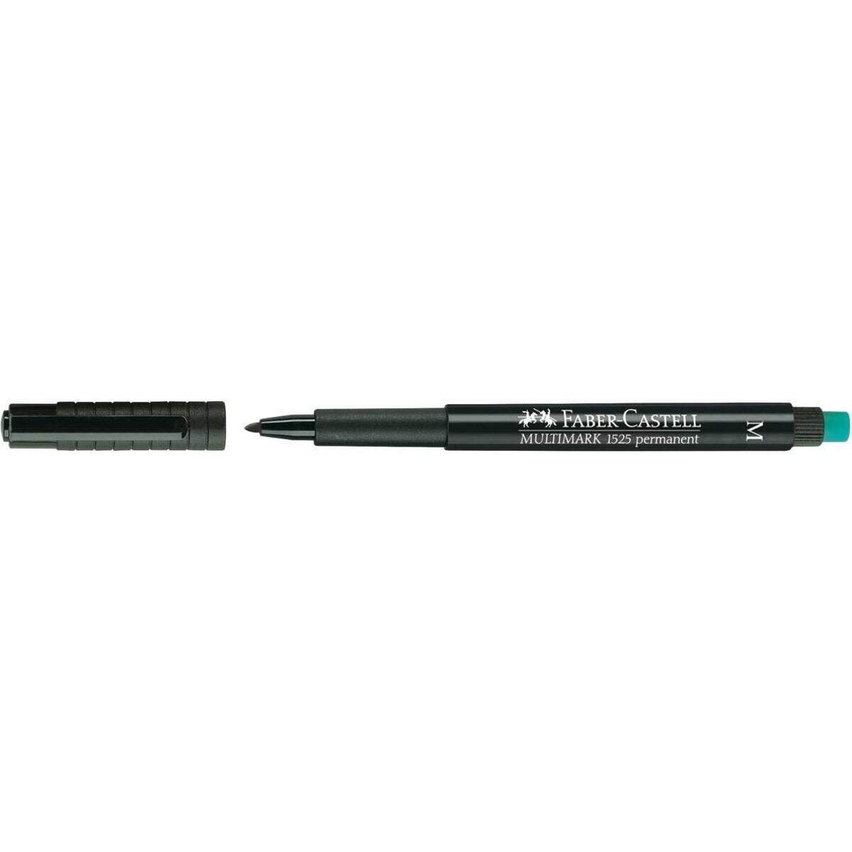 Faber-Castell Marker Multimark permanent, M, schwarz