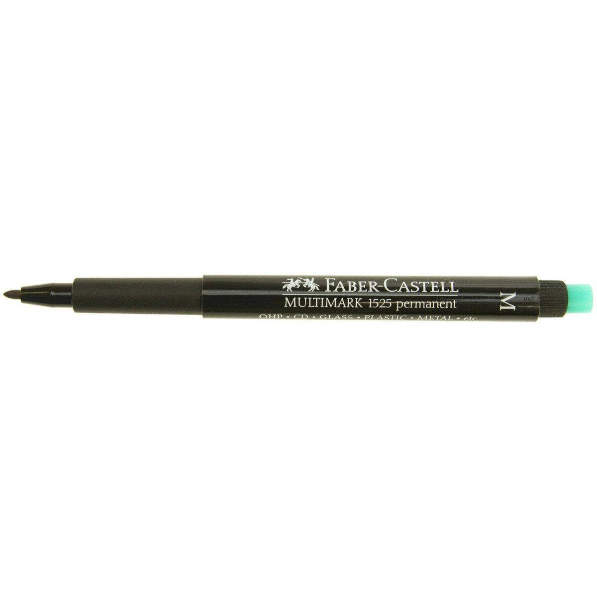 Faber-Castell Marker Multimark permanent, M, schwarz