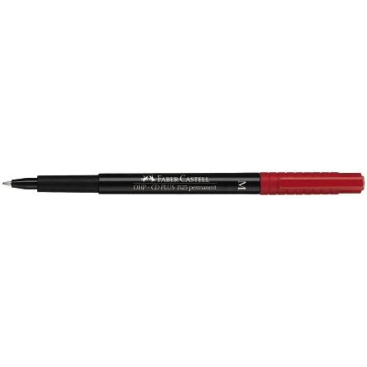 Faber-Castell Marker Multimark permanent, M, rot