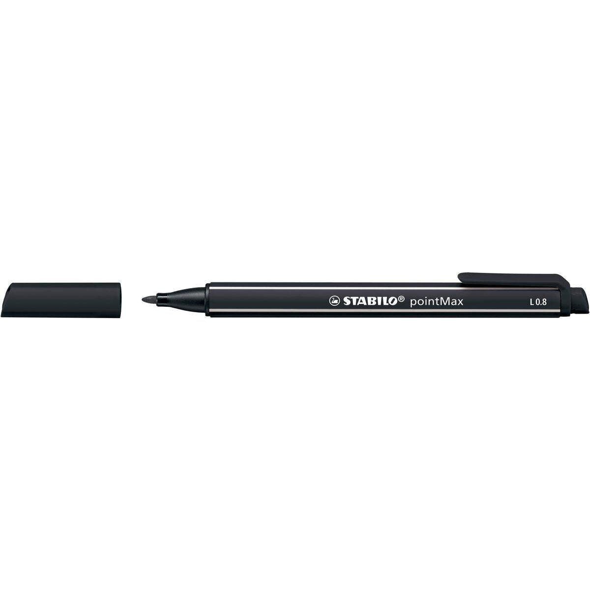 Filzschreiber - STABILO pointMax - Einzelstift - schwarz