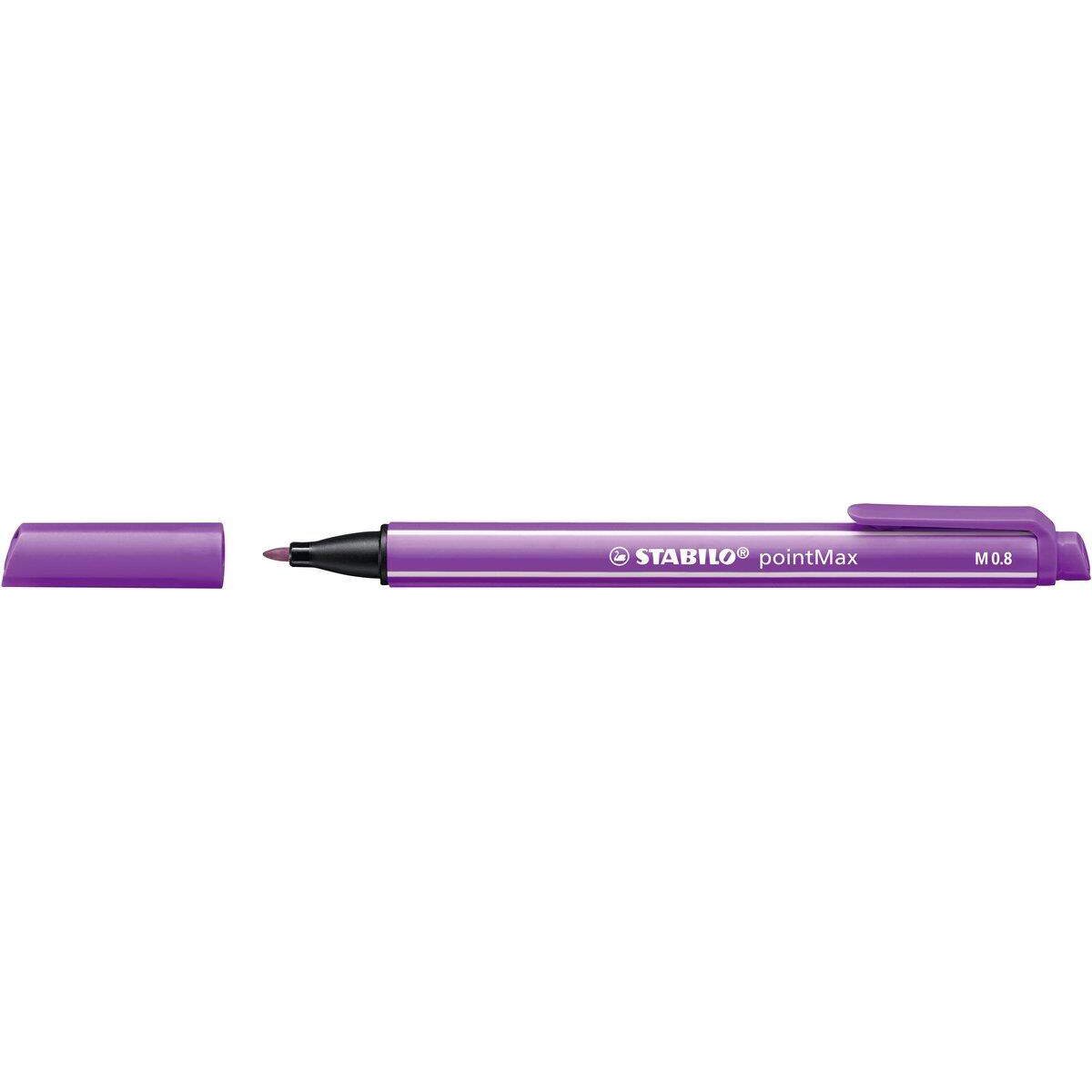 Filzschreiber - STABILO pointMax - Einzelstift - lila
