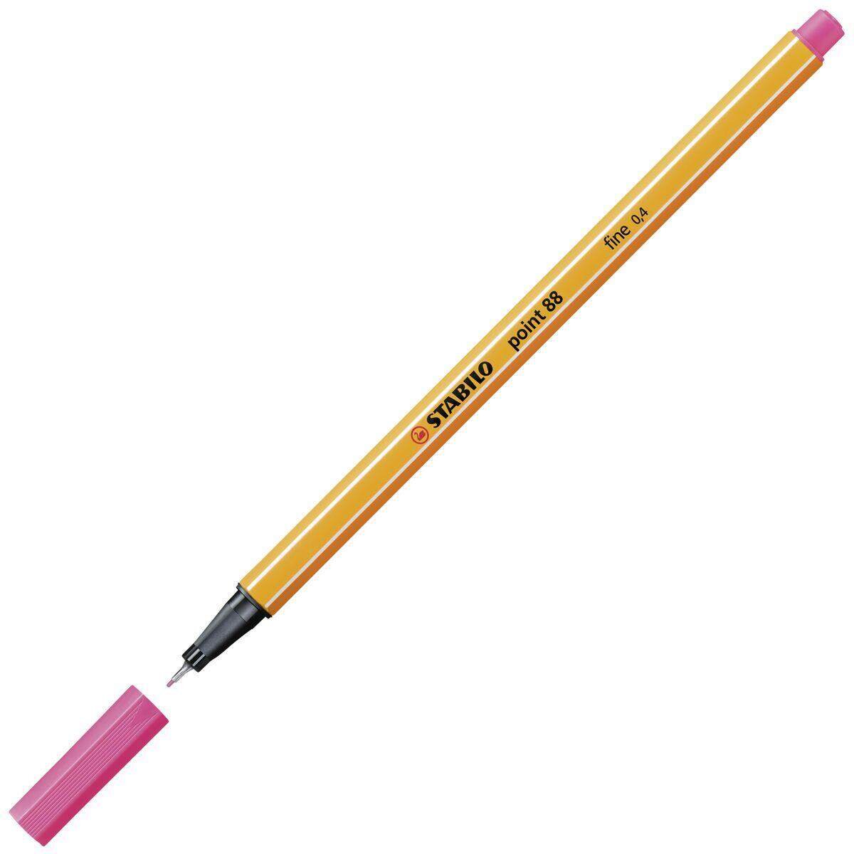 Fineliner - STABILO point 88 - Einzelstift - erika