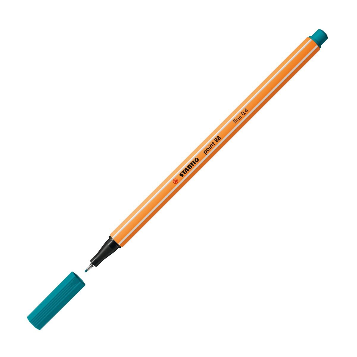 Fineliner, Premium-Filzstift mit Pinselspitze & Aquarell-Buntstift - STABILO point 88, Pen 68 brush & aquacolor - ARTY - 36er Metalletui - 12x point 88, 8x Pen 68 brush & 16x aquacolor