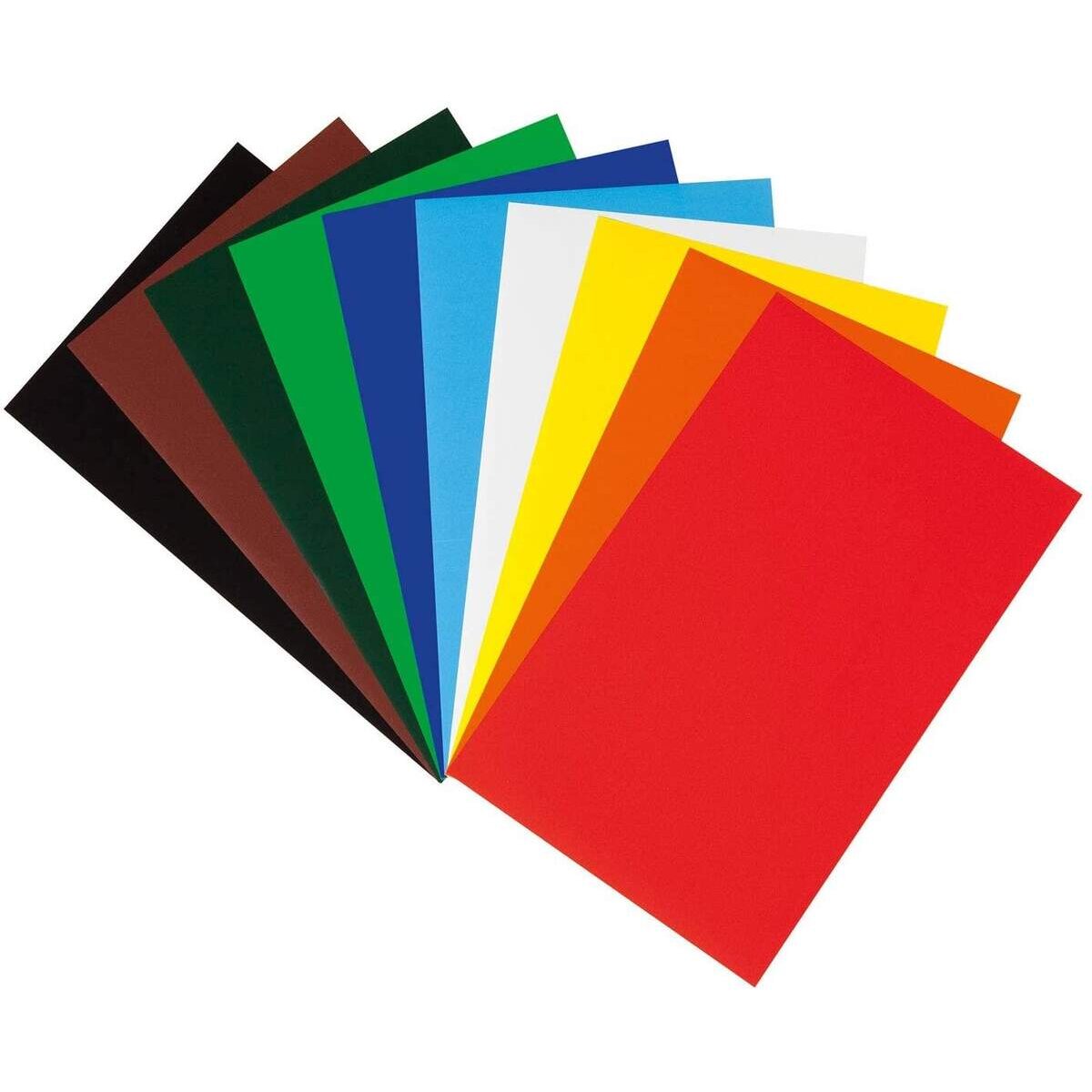 Folia Buntpapier-Mappe 10 Blatt