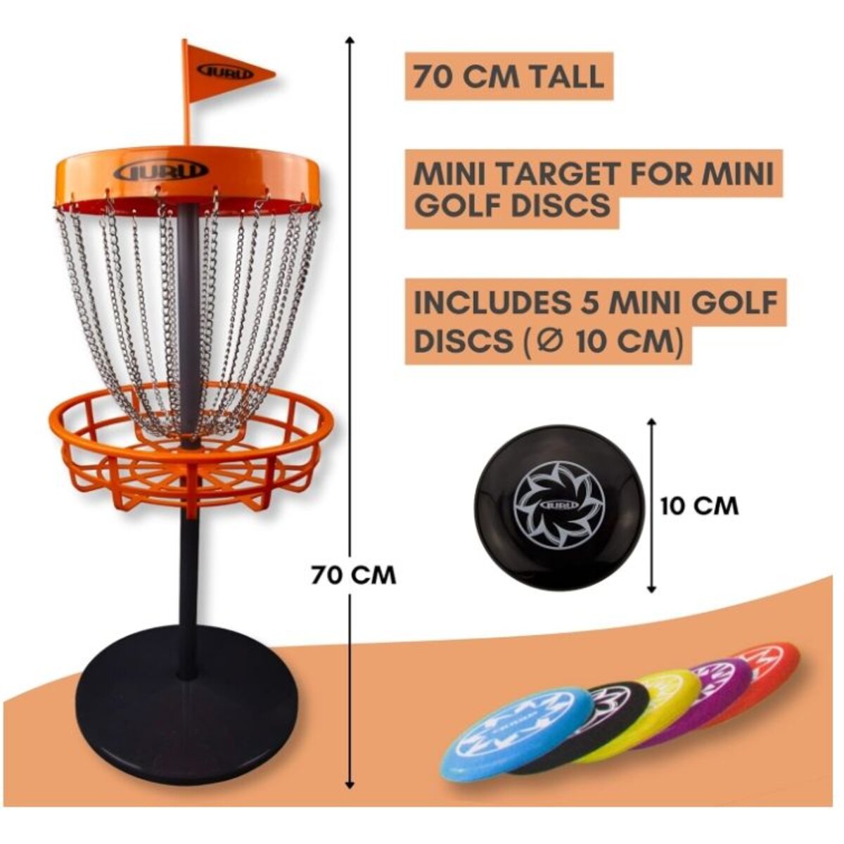 Guru Mini Disc Golf Set