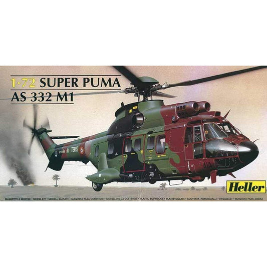 Heller Modellbau Luftfahrt Aerospatiale Super Puma AS 332 M1