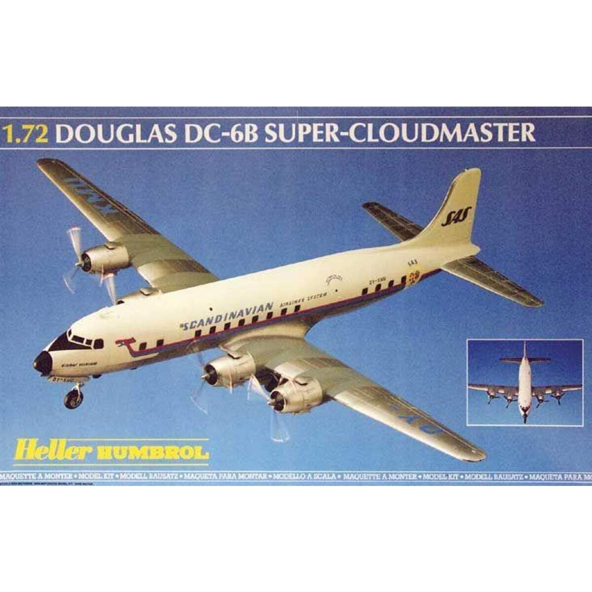 Heller Modellbau Luftfahrt Douglas DC-6 Super Cloudmaster
