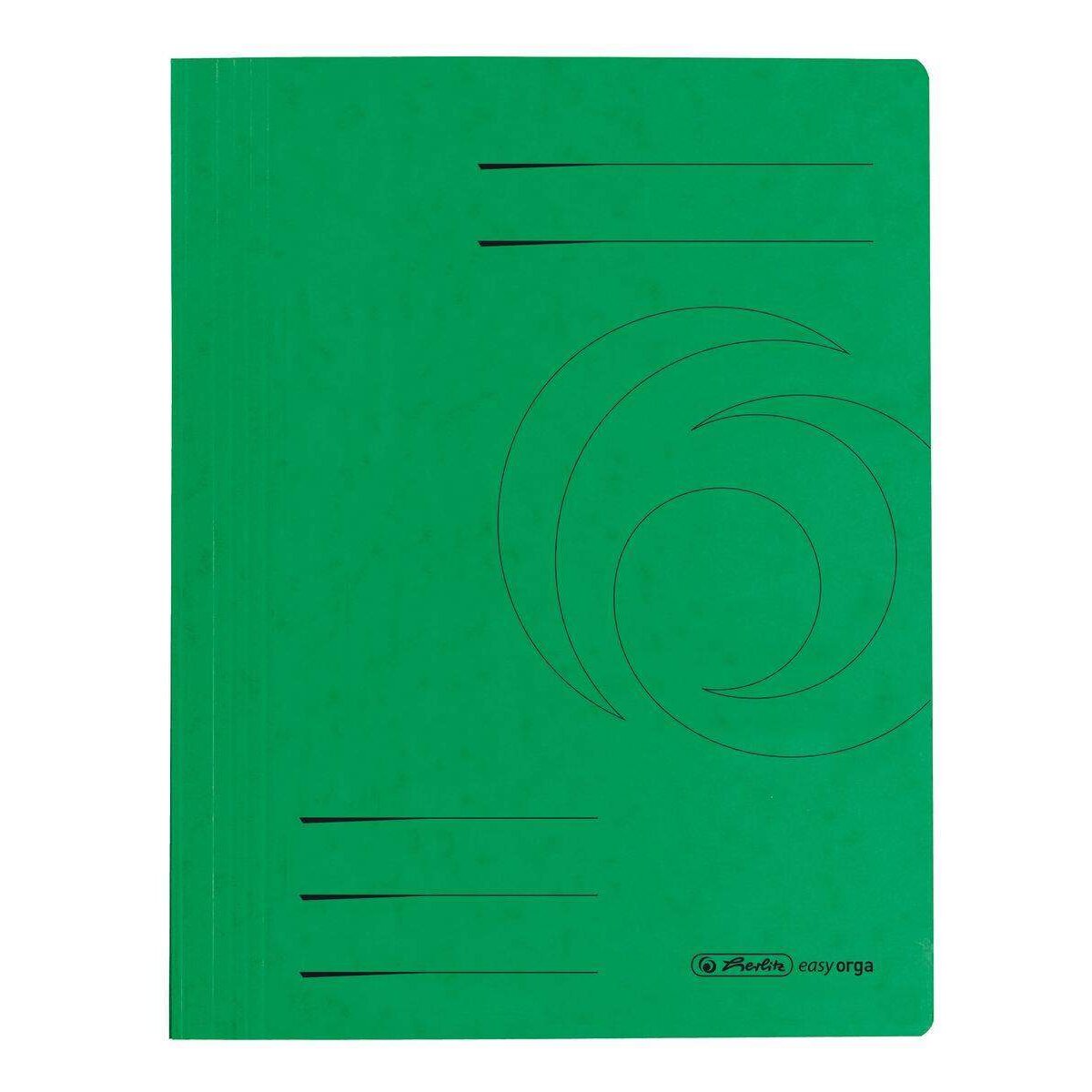 Herlitz Schnellhefter Pappe DIN A4 grün
