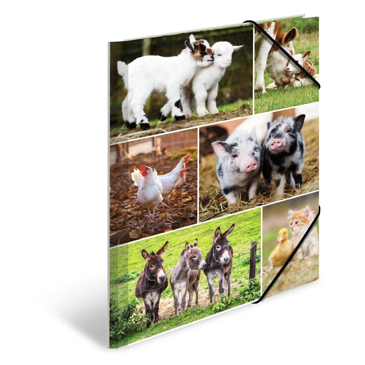 HERMA Sammelmappen A4 Karton Bauernhoftiere