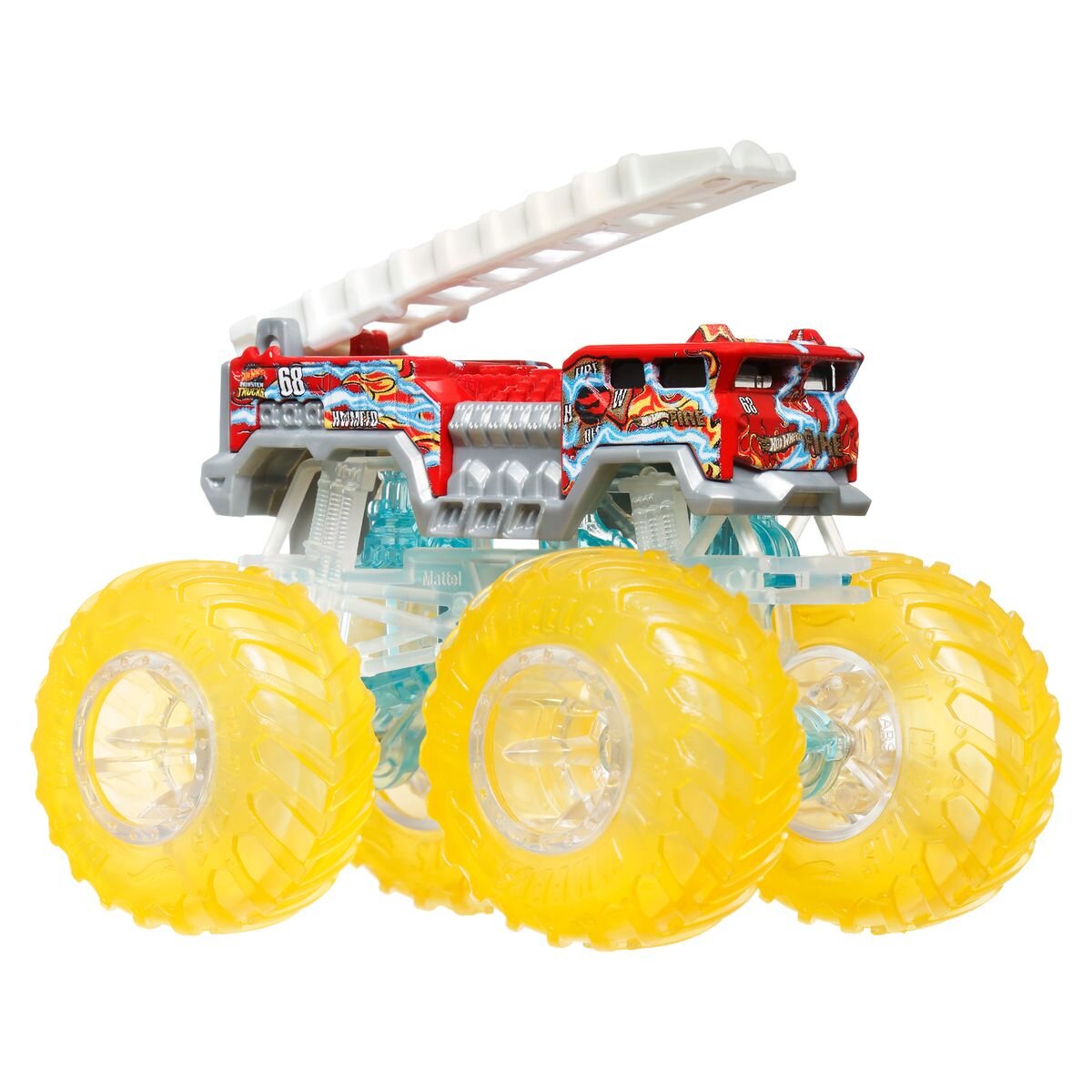 Hot Wheels Monster Trucks Power Smashers Die-Cast Singles, 1 Stück, 6-fach sortiert