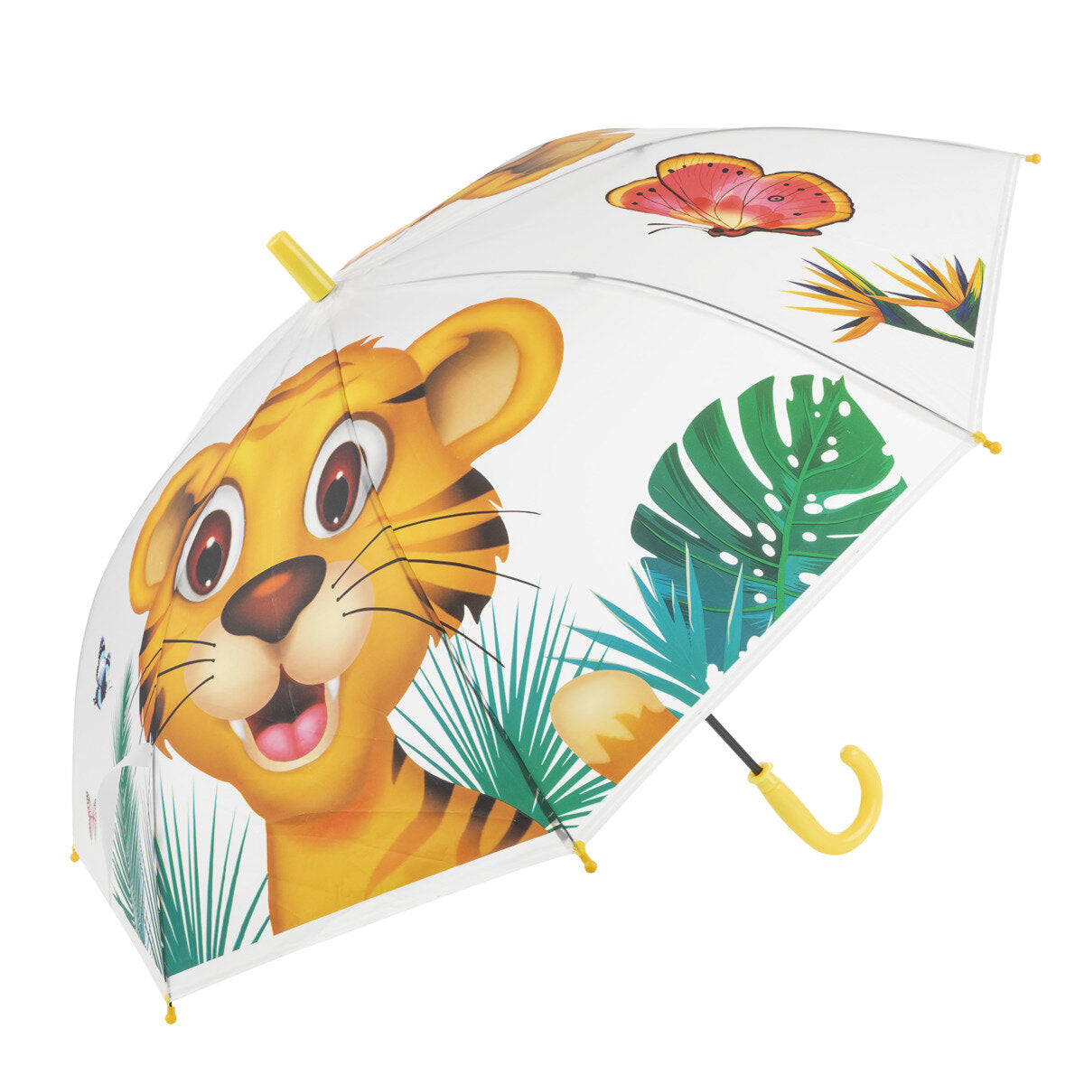 Idena Kinder Regenschirm / Ø83x66cm / "Tiger"
