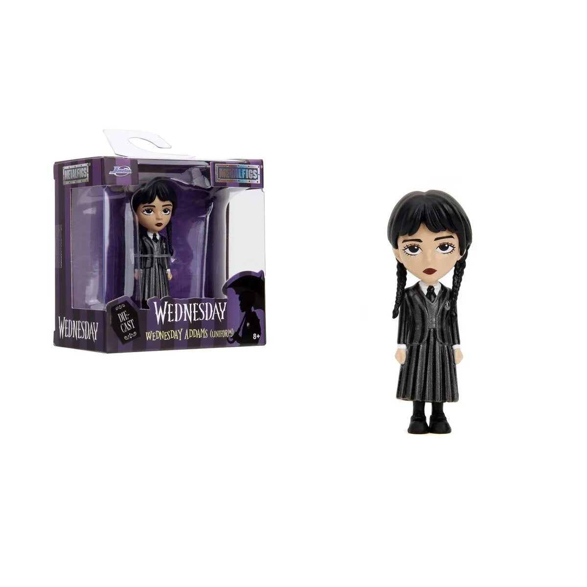 Jada Wednesday Figures 2,5", 4-sort.