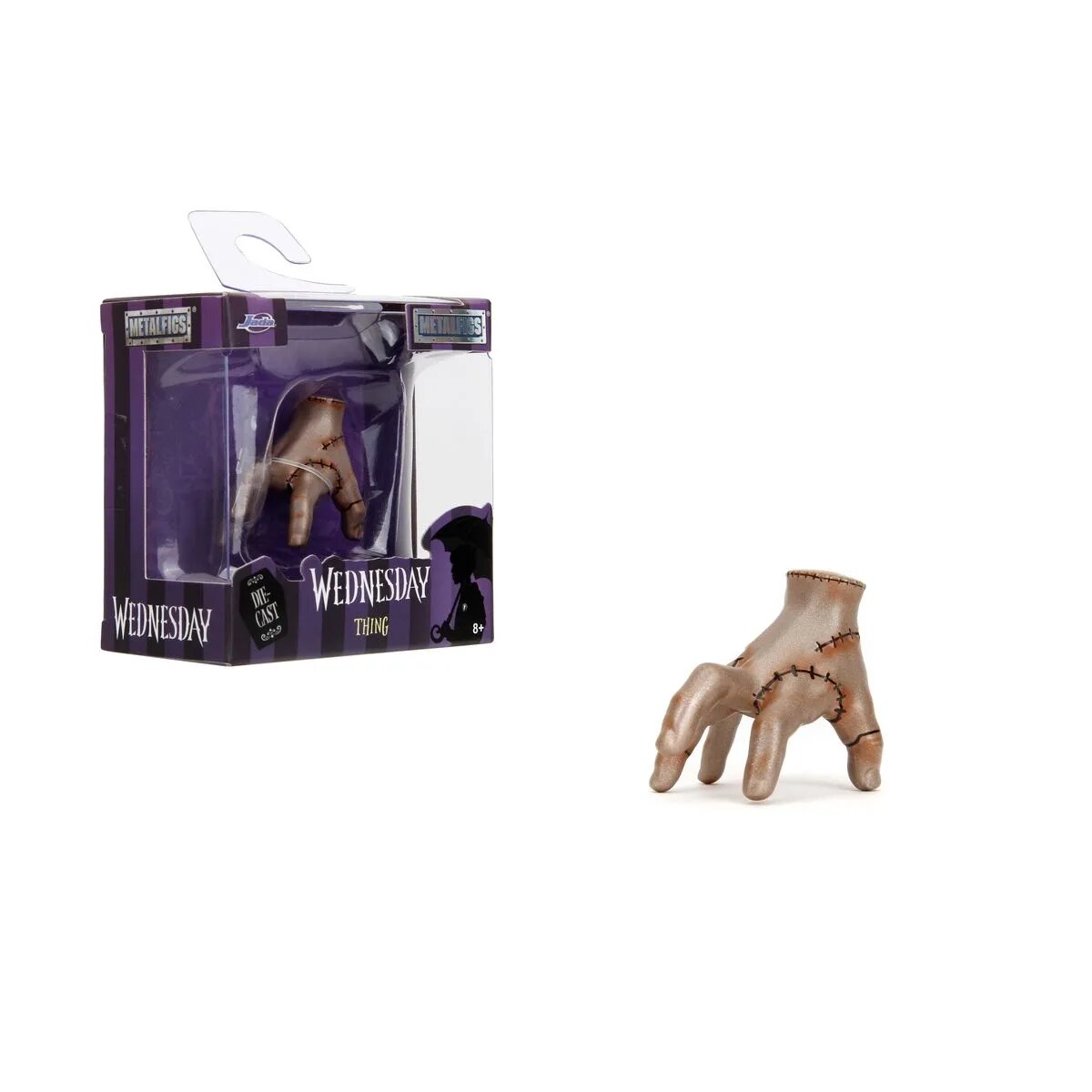 Jada Wednesday Figures 2,5", 4-sort.