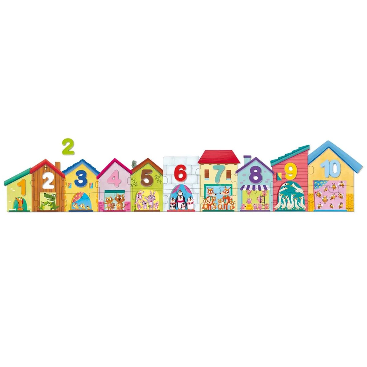 Jumbo Spiele GOULA 1-10 Puzzle