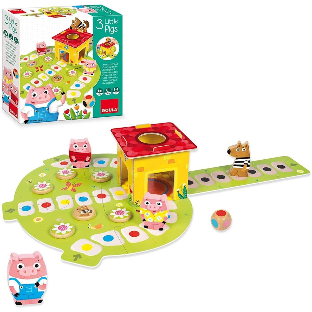 Jumbo Spiele GOULA 3 kleine Schweinchen