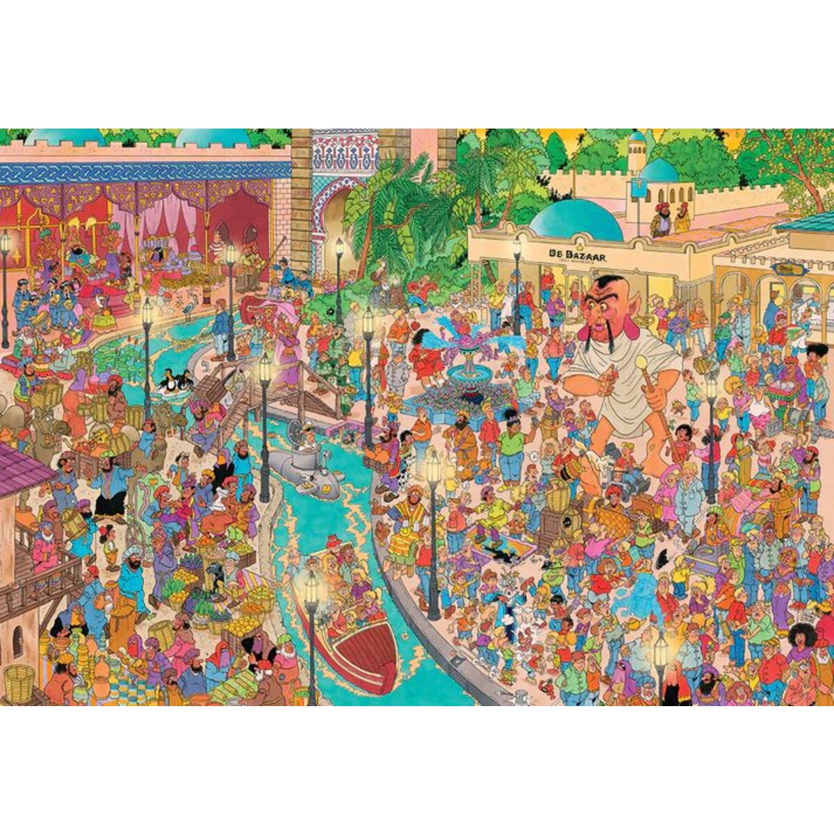 Jumbo Spiele Puzzle - Jan van Haasteren: Efteling Fata Morgana, 5000 Teile
