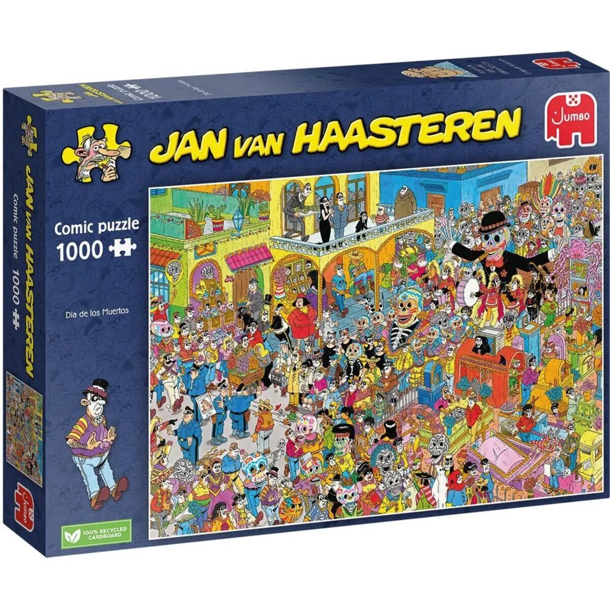 Jumbo Spiele Puzzle - Dia de los Muertos (van Haasteren), 1000 Teile