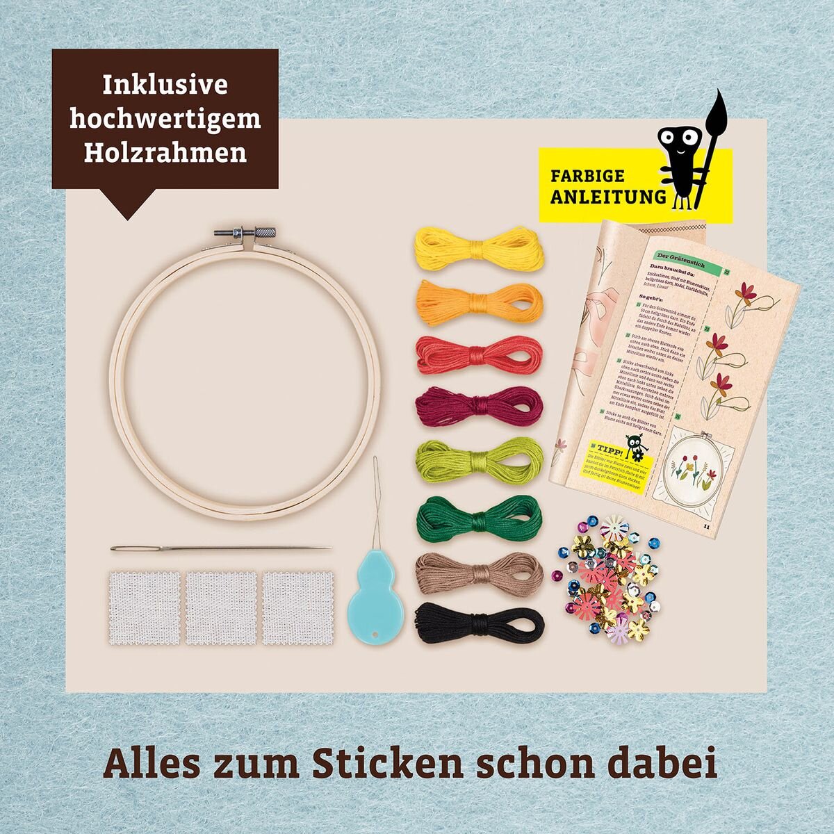 KOSMOS Sticken Kreativ-Set