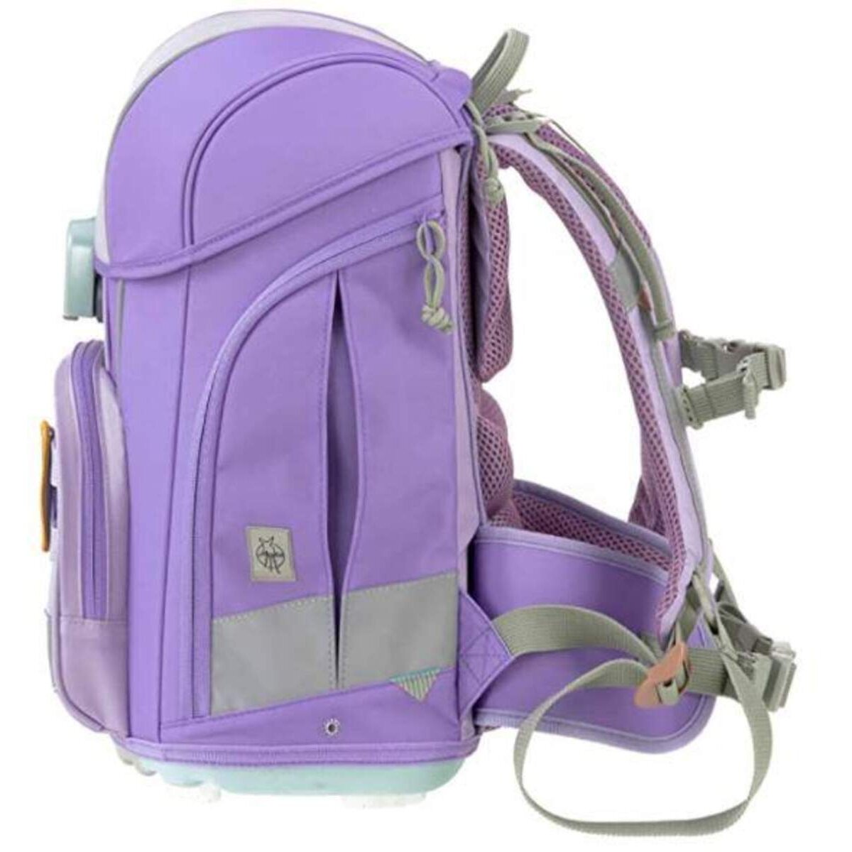 Lässig Schulranzen Set 7-teilig, Boxy Unique Violet