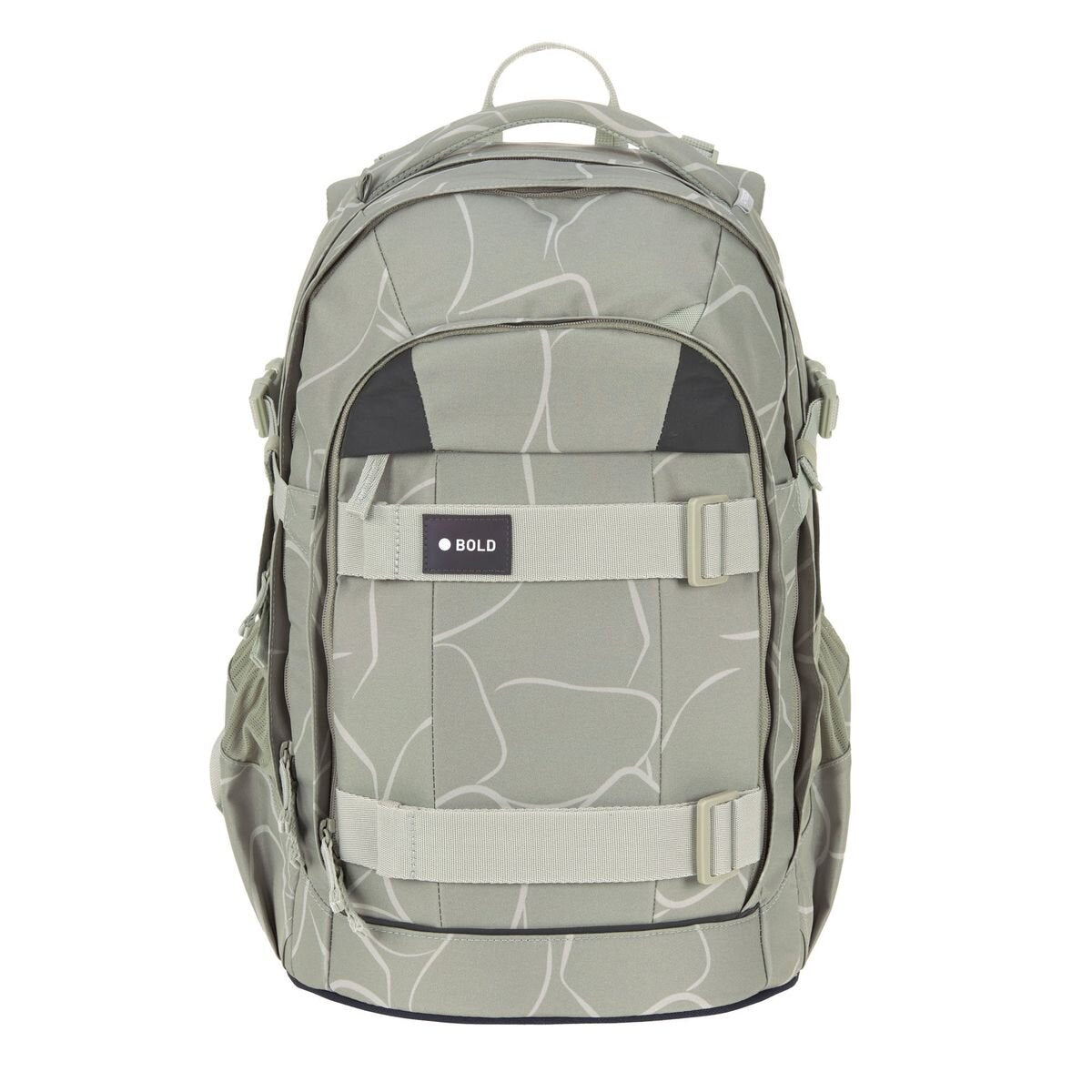 Lässig Schulrucksack - BOLD Origin Curve, Grün