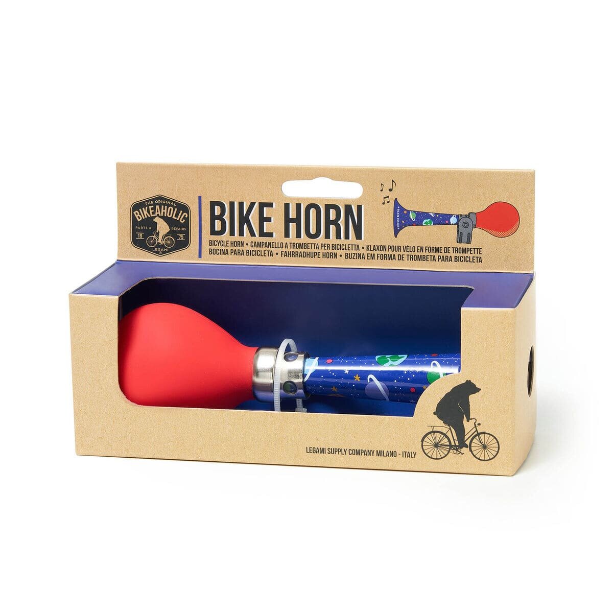 Legami Fahrradhupe Space