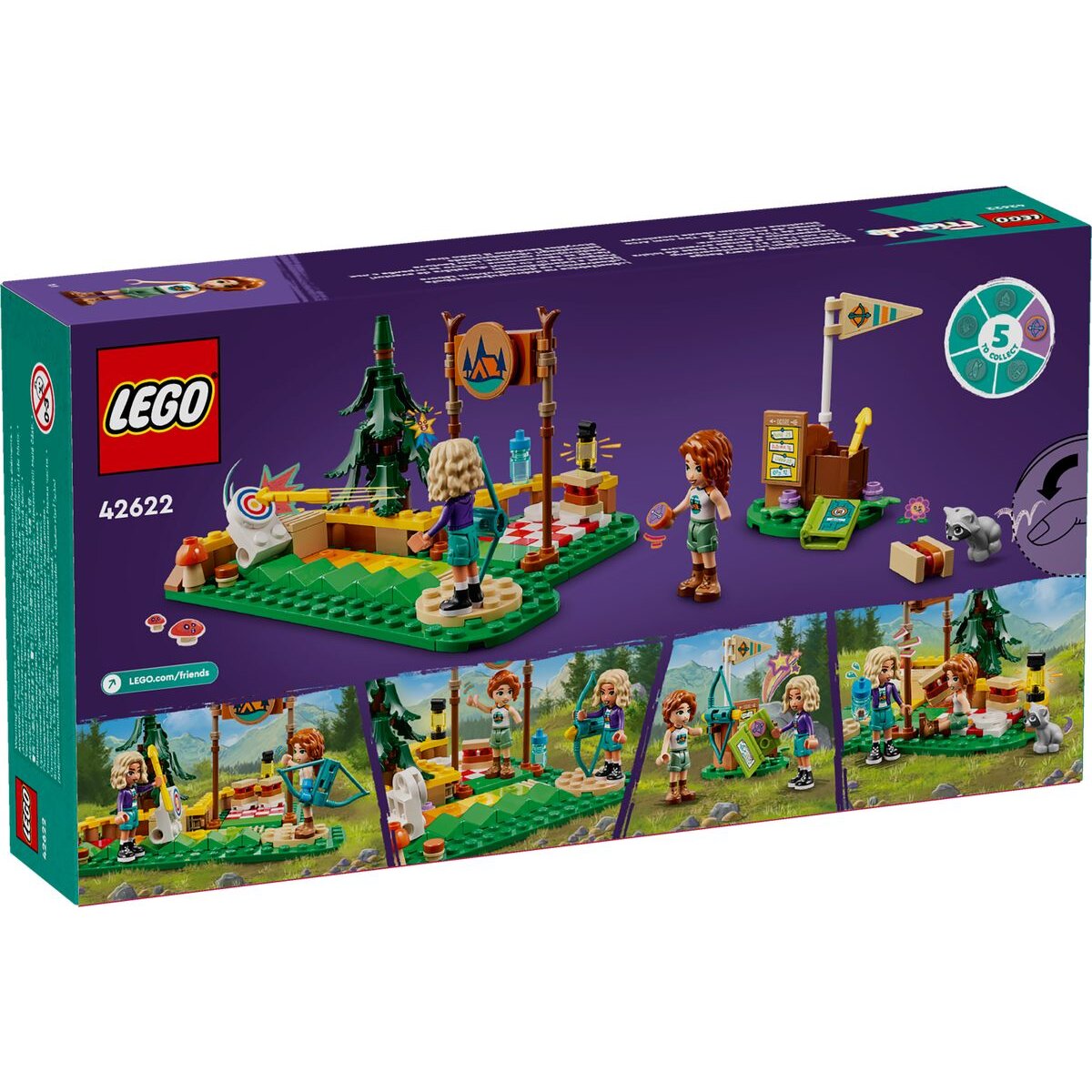 LEGO® Friends 42622 Bogenschießen im Abenteuercamp