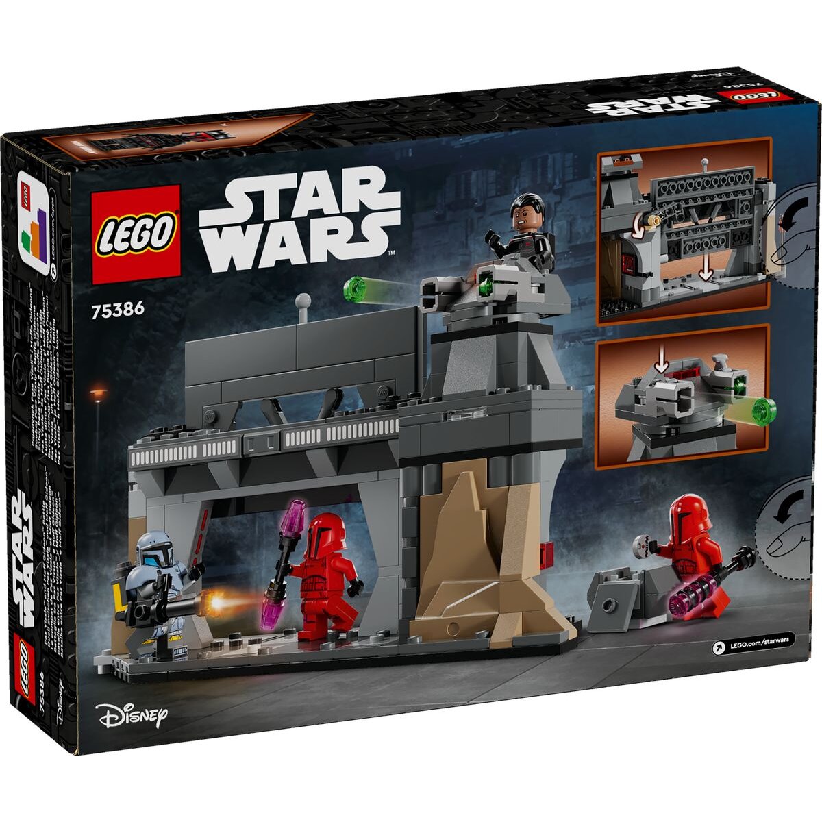 LEGO® Star Wars™ Mandalorian 75386 Duell zwischen Paz Vizsla™ und Moff Gideon™