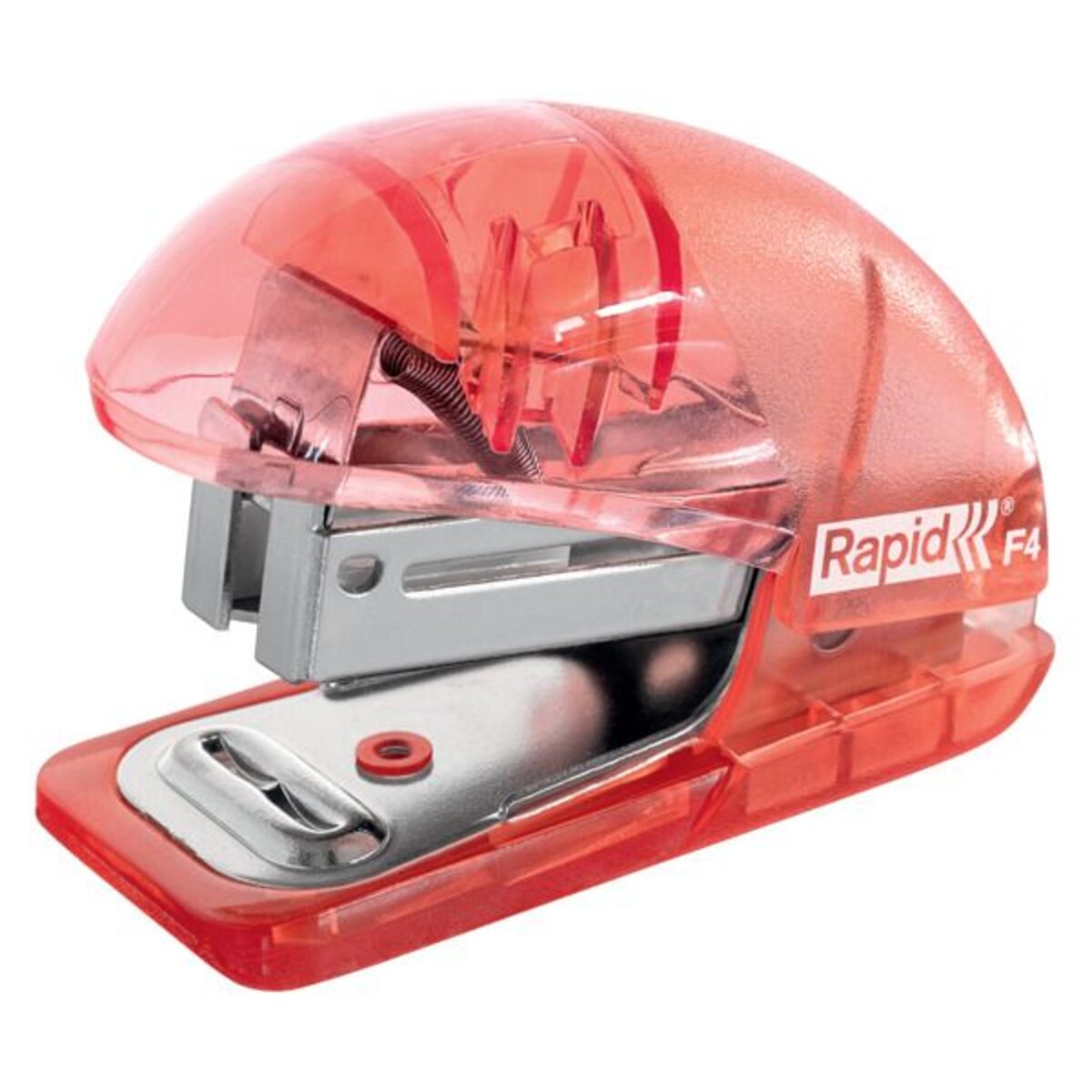 Leitz Rapid Colour'Breeze Miniheftgerät F4,10 Blatt, Blister koralle
